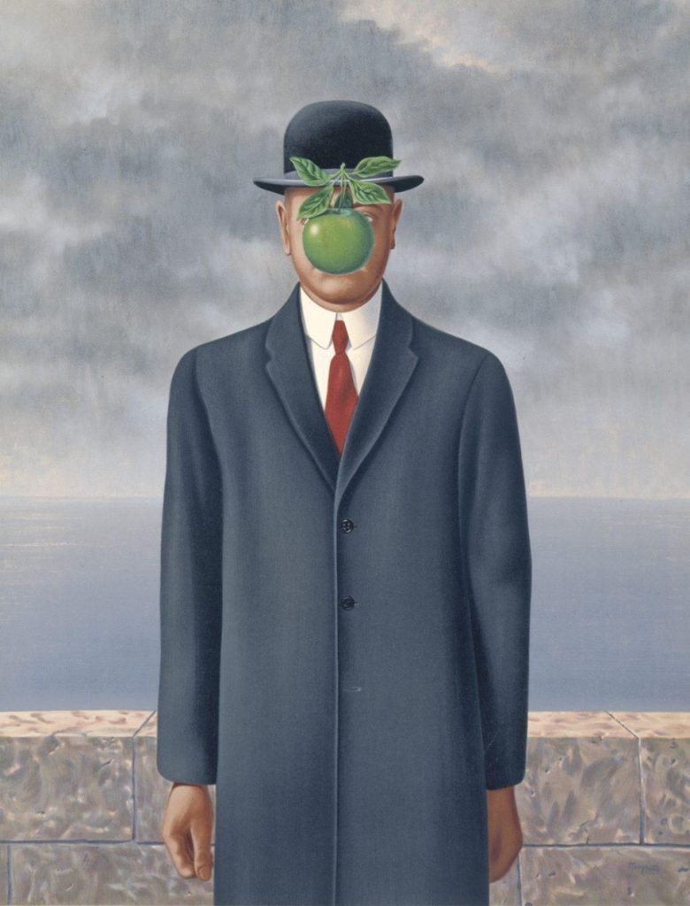 René Magritte, Son of Man, 1964; oil on canvas. © CHARLY HERSCOVICI, BRUSSELS / ARTISTS RIGHTS SOCIETY (ARS), NEW YORK
