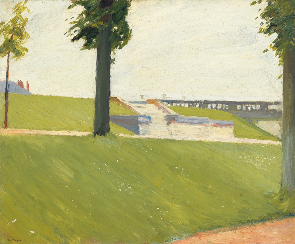Edward Hopper, Le Parc de Saint-Cloud, 1907, Whitney Museum of American Art, New York, NY, USA.
