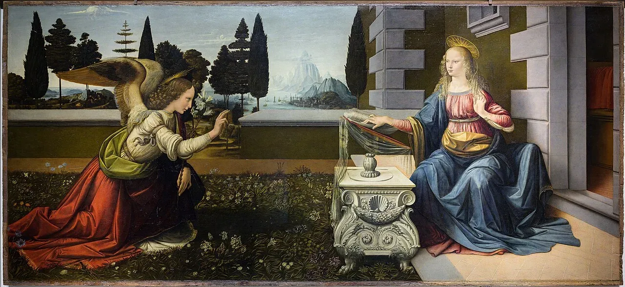 Annunciation اثر Leonardo da Vinci