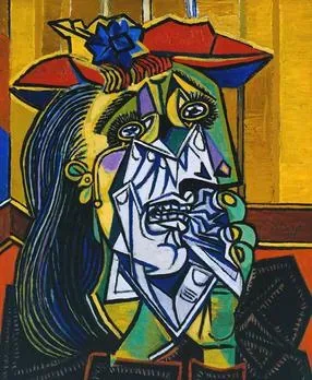 Weeping Woman اثر Pablo Picasso، سال ۱۹۳۷، Tate Modern