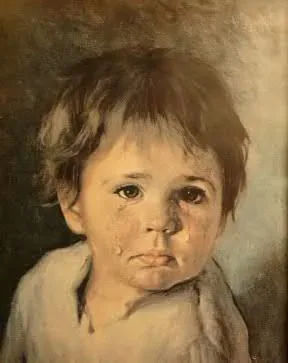 The Crying Boy اثر Bruno Amadio / Giovanni Bragolin