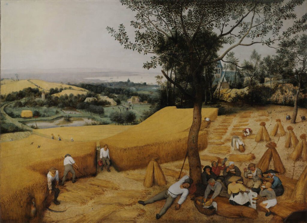 Pieter Bruegel the Elder, The Harvesters, 1565, Metropolitan Museum of Art, New York City, NY, USA