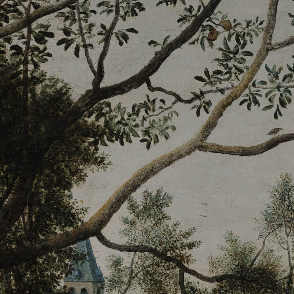 Pieter Bruegel the Elder, The Harvesters, 1565, Metropolitan Museum of Art, New York City, NY, USA. Detail