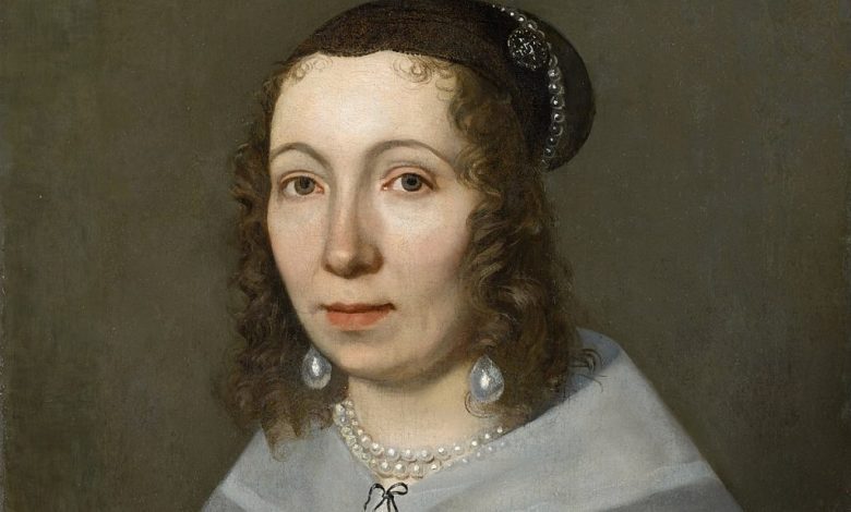 Jacob Marrel, Portrait of Maria Sibylla Merian, 1679, Kunstmuseum Basel, Basel, Switzerland. Detail