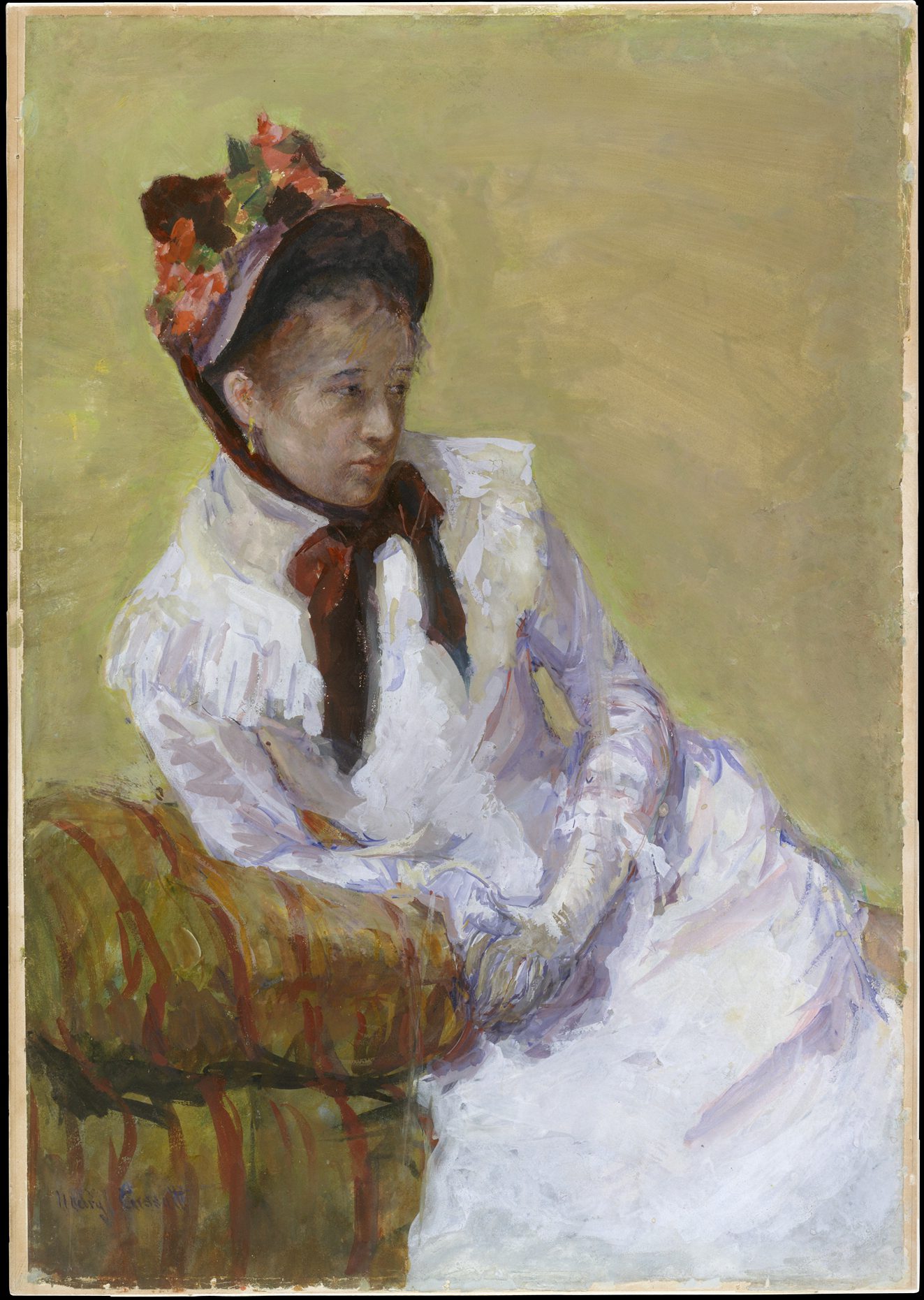 Mary Cassatt, Portrait of the Artist (Self-portrait), 1878, The Metropolitan Museum of Art, New York, NY, USA. Wikimedia Commons (public domain)
