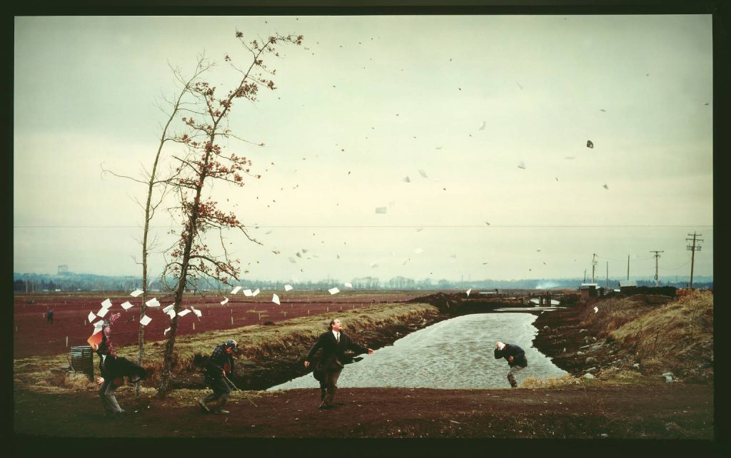 Jeff Wall, A Sudden Gust of Wind (after Hokusai), 1993, Tate Gallery, London, UK
